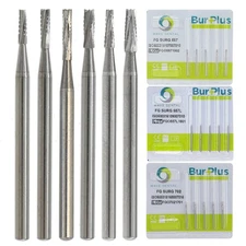 Wave Dental Carbide Surgical Burs 557 557L 702 701 FG High Speed Long Shank 25mm