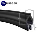 <!--F#f_0-->Pinchweld rubber trim edge large boot flame bubble seal PW011 sold per metre<!--F/-->