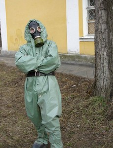 Soviet Russian military protective kit. Radiation chemical biological