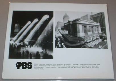 GRAND CENTRAL STATION NEW YORK CITY - PBS TV Photo - Picture 1 of 1