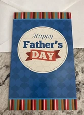 Happy Father’s Day 💙 Super Dad My Hero 5”x7.75" Stockwell Greeting Card