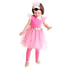 Toddler Girls Hyde and Eek FLAMINGO Bird costume Size 2T/3T 4T/5T Headband NWT