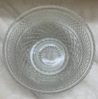 Vintage Anchor Hocking ~ Wexford Heavy Glass ~ Salad/Punch Bowl