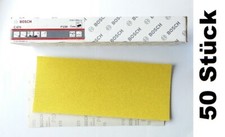 50x BOSCH Schleifpapier P100 115x280 mm Schwingschleifer Schleifblätter Festool
