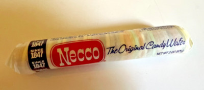 NEW! NECCO ~ THE ORIGINAL 1847 CANDY WAFER ~ 2 Oz ROLL ~ 2028 ~1 or ALL ~1+ SHIP