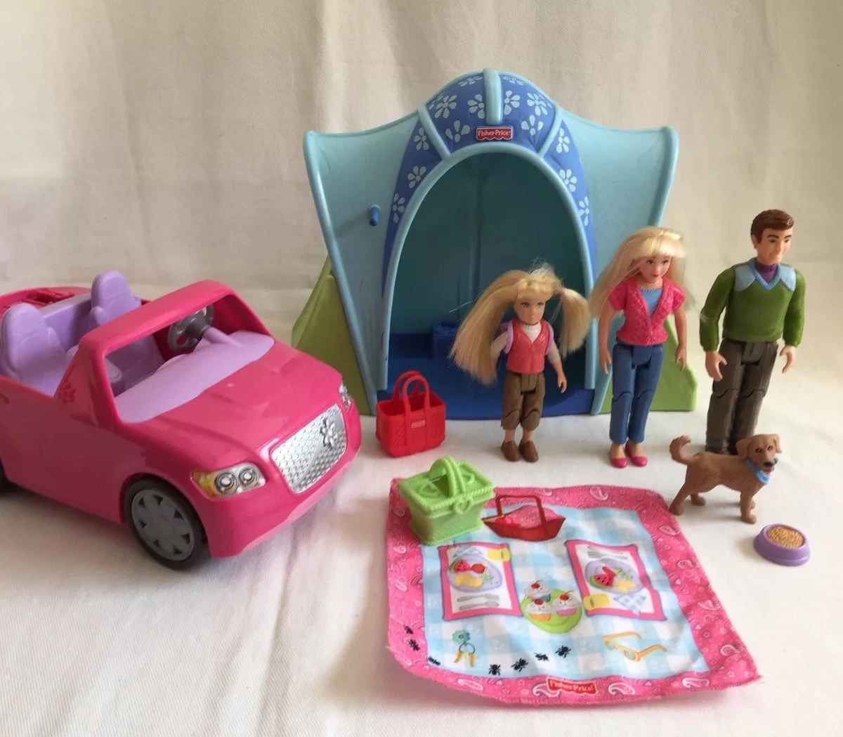 Fisher price loving store family camping set