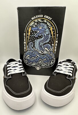 Element Skate Shoes Topaz 3C Black, Men s 7 New In Box