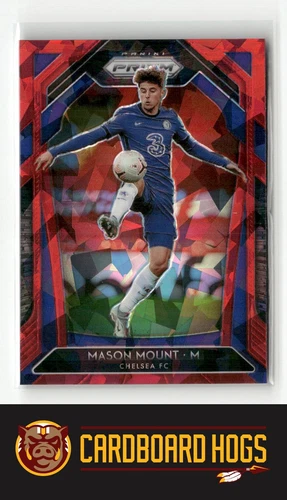 2020-21 Panini Prizm Premier League #217 Mason Mount Chelsea Red Ice Prizm