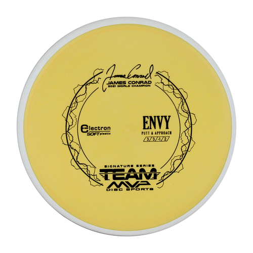 Axiom Disc Golf James Conrad Signature Electron Envy Soft Putter 3/3/0/2 Choose - Picture 140 of 140