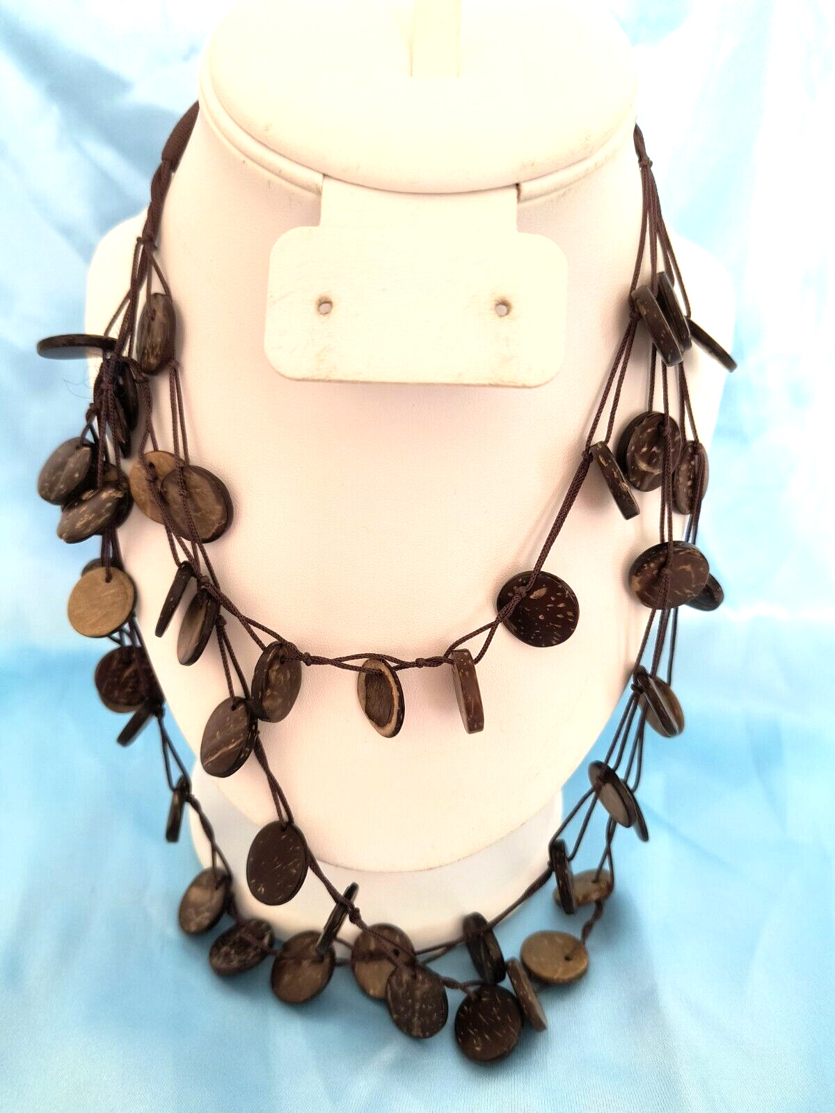 Women's  Layered Statement Necklace Multistrand B… - image 1