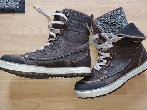 Top MERRELL Espresso Stiefel Stiefelette Winterstiefel Gefüttert Leder Gr.47 - Bild 3 von 7