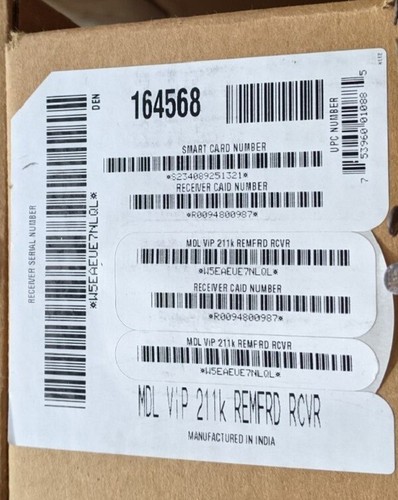 DISH NETWORK VIP211K HIGH DEFINITION SATELLITE TV RECEIVER NIB FROM MANUFACTURER - Picture 2 of 5