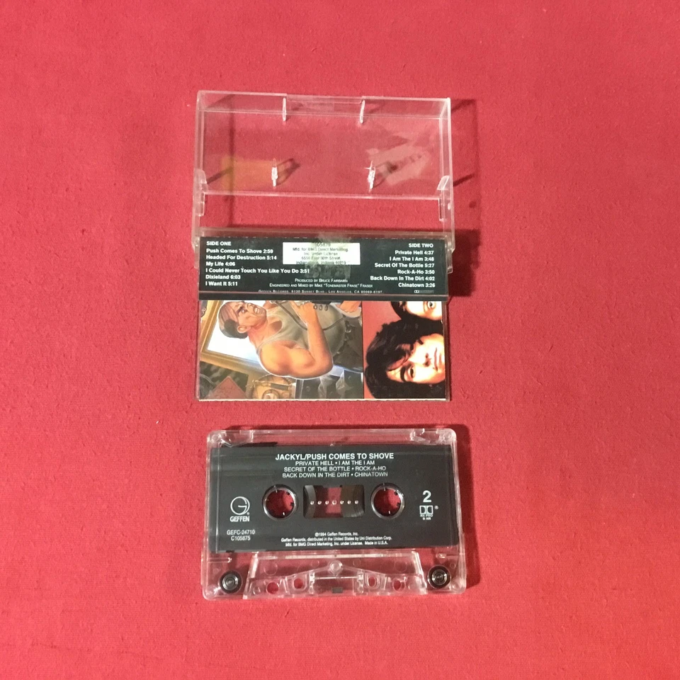 Jackyl – Push Comes To Shove *1994:Geffen Cassette GEFC-24710 (EX) copy - Image 2 of 4