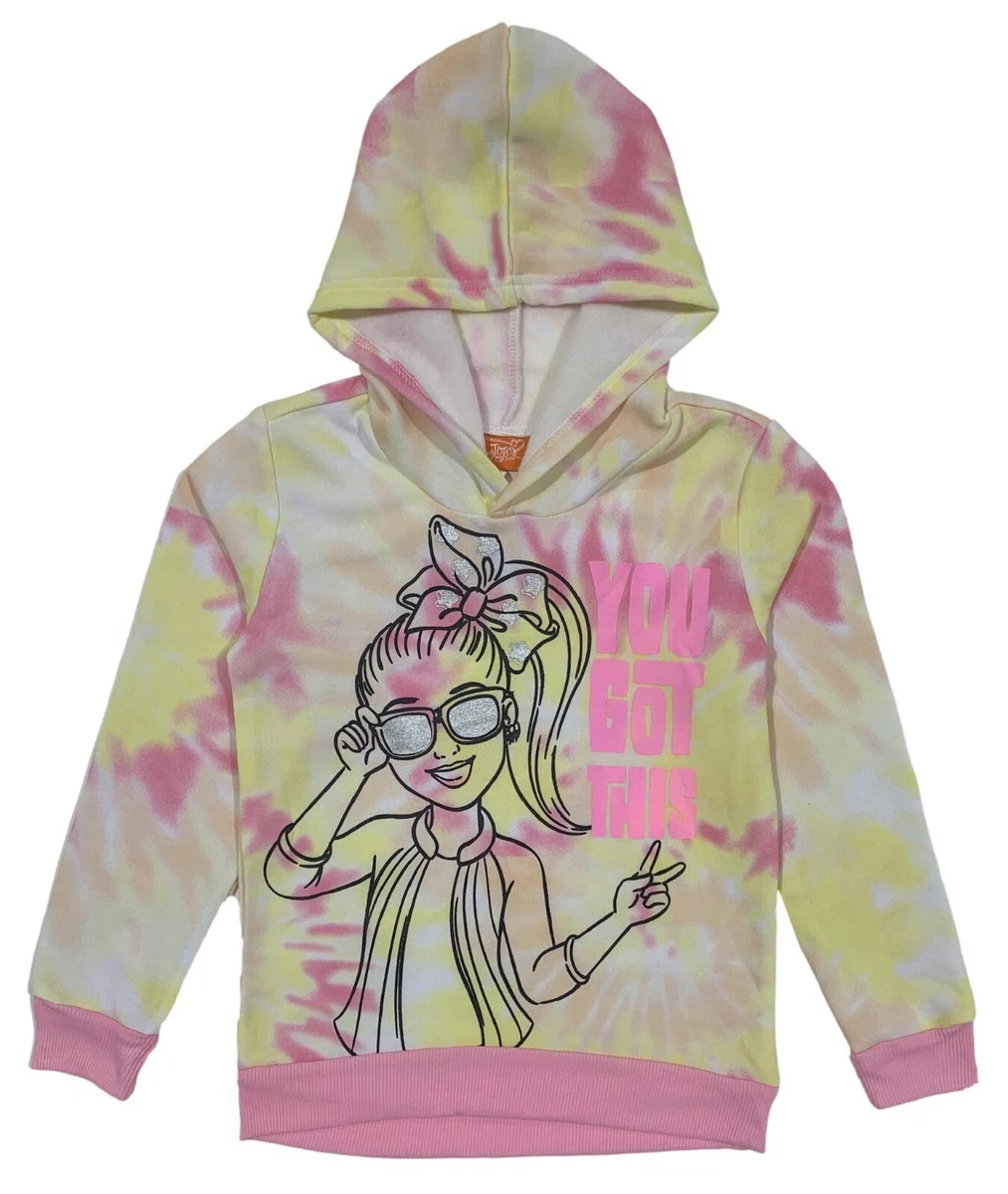 Jojo siwa top tie dye hoodie