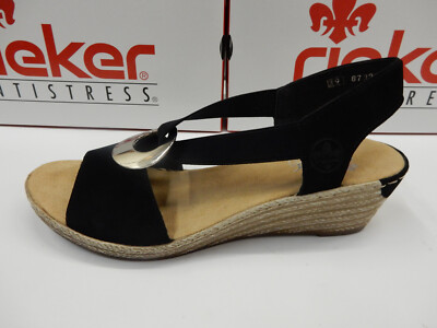 Rieker Womens Fanni H6 Black 40