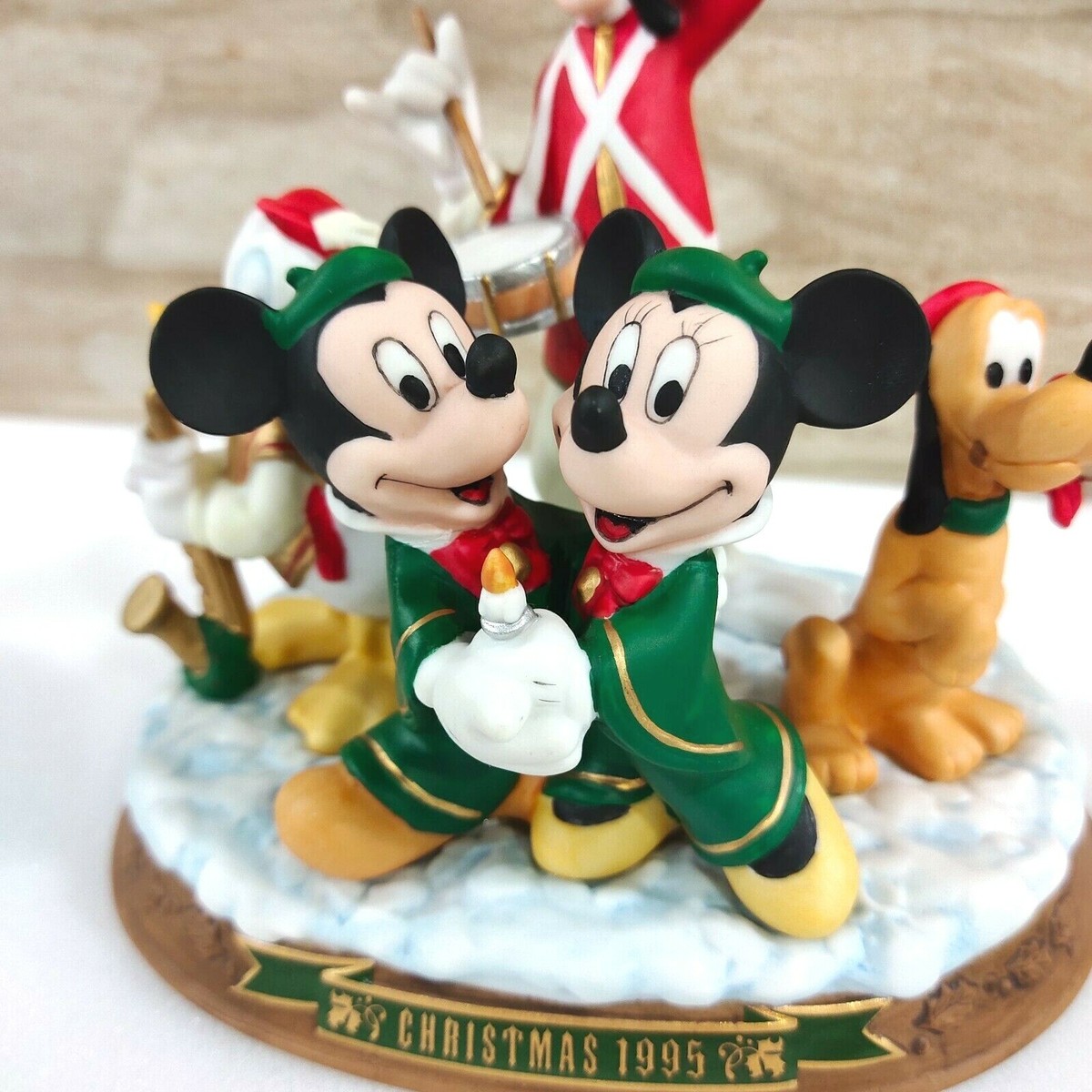 Tokyo Disneyland Christmas Fantasy 1995 Mickey Minnie Goofy Pluto