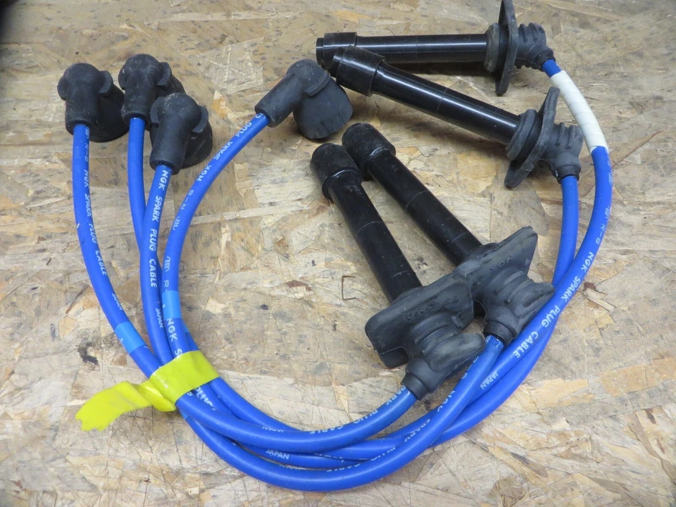 正品 MAZDA 626 MX-6 NGK 原始设备制造商 # 0000-18-149A 火花塞电线组 — 第 2/2 张图片