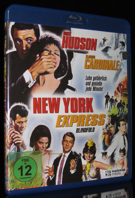 BLU-RAY NEW YORK EXPRESS - BLINDFOLD - ROCK HUDSON + CLAUDIA CARDINALE - KOMÖDIE