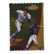 CARLOS DELGADO 2000 Topps Gold Label Class 2 Die-cut Gold Refractor Parallel 100