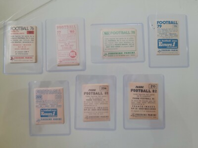Rare set complet images Panini de l'équipe du FC NANTES / FCNA 1975 / 1976