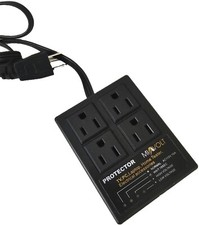 2 PACK Power Surge Protector for LCD LED, Plasma TV's, Electrical Accessories