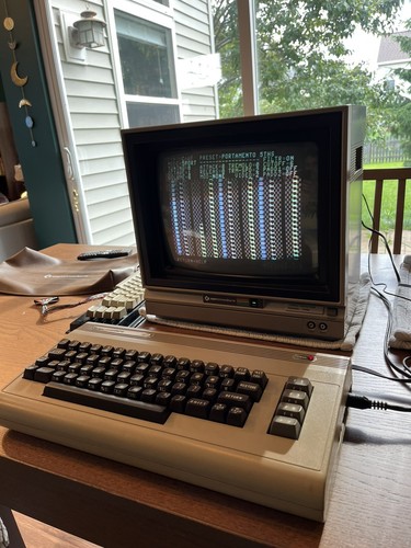 Commodore 64 Computer With Matching Monitor. Tested And Working. Cynthcart64. - Photo 2/6
