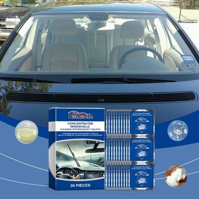 Effervescent Car Windshield Cleaner Pills Cleaning Pills for Anti Rain Fog
