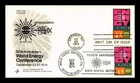 US COVER WORLD ENERGY CONFERENCE 50TH ANNIVERSARY FDC DUAL CANCEL ARTCRAFT