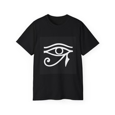 Egyptian Eye Graphic Tee, Unisex Cotton Shirt
