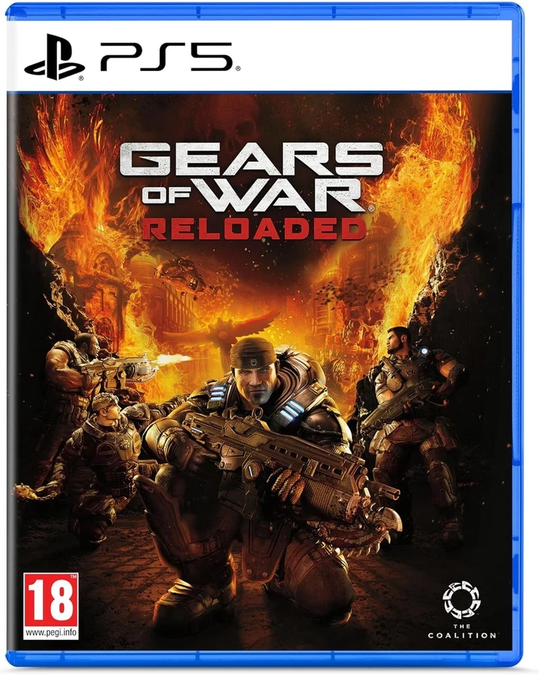 Gears of War RELOADED PS5 NEW SEALED ⭐⭐SAME-DAY DISPATCH⭐⭐