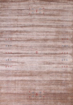 Tribal Wool Indian Area Rug 8x10 Little Character/ Animals Design Handmade Rug