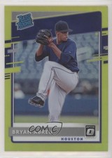 2020 Panini Donruss Optic Rated Rookies Retail Lime Green Prizm Bryan Abreu uk2