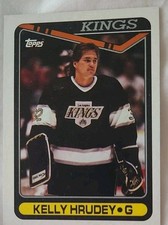 1990-91 Topps - Kelly Hrudey #103