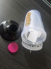 HOLY Squad Shaker – Transparent Pixel / Orange-Pink (Ungenutzt)