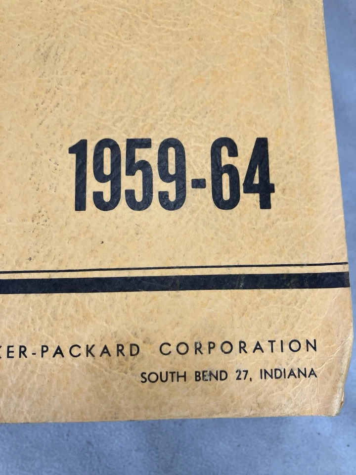 Studebaker Passenger Car Shop Manual covering models from 1959-1964 - Image 4 of 4