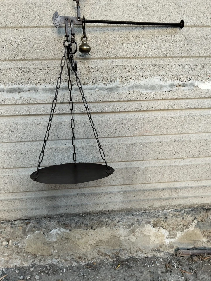 Vecchia bilancia ( stadera) - Immagine 4 di 4