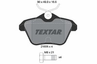 Textar Bremsbelagsatz, Scheibenbremse 2160601 FüR Alfa Romeo Lancia
