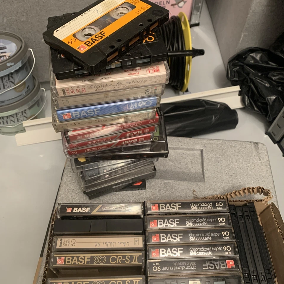 60 x BASF Type II Kassetten - Chrome Super - CR-E /S -Chromdioxid + 16 Type I - Image 4 of 4