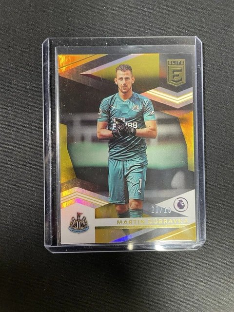 2020-21 Panini Chronicles Elite Premier League Martin Dubravka #20 Gold 10/10
