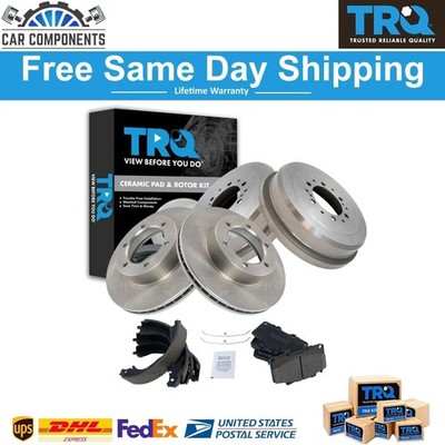 New Front & Rear Brake Pad & Rotor Ceramic Kit For 92-95 4Runner 93-98 T100