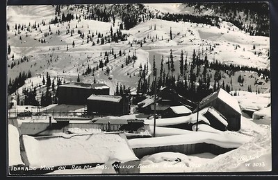 Ansichtskarte Red Mt. Pass, CO, Million Dollar Highway, Idarado Mine 