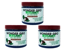 3 Pack of Wonder Gro Bergamot with Shea Butter 12 Ounce