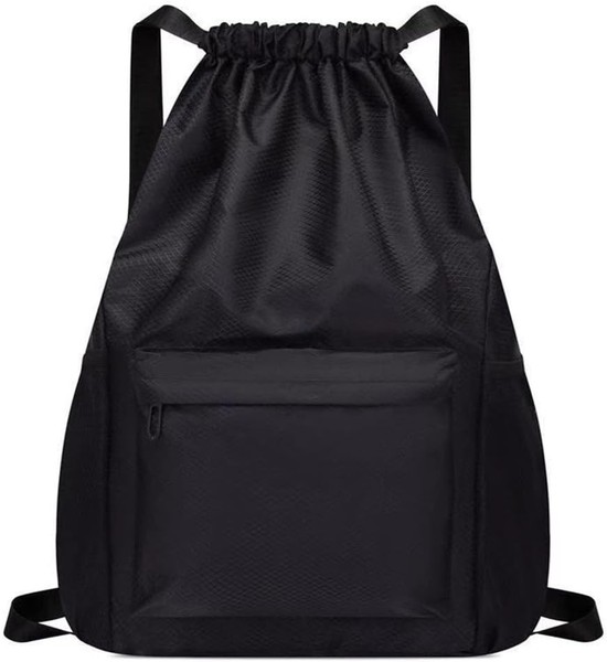 Drawstring Bag Sport Fitness Rucksack Wasserdicht Casual Einkaufstasche-image