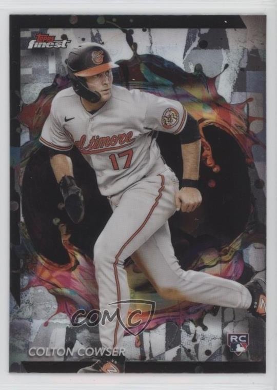 2024 Topps Finest Rare Colton Cowser #255 Rookie RC sq1