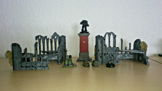 Games Workshop Warhammer 40000 Tabletop Gelände Ruinen Plastik