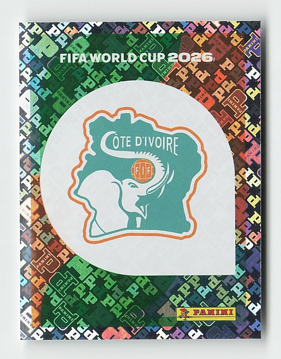 2026 Panini FIFA World Cup Stickers #CIV1 Emblem Foil