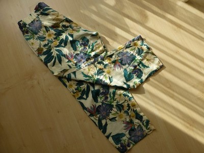 Zerres Sommerhose 38/40 Mehrfarbig Floralem Muster Neu