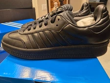 Adidas Samba XLG JI3195 Unisex Triple Black Originals Men's Size 12 Shoes NEW