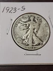 1923-S Liberty Walking Half Dollar (Free Shipping)