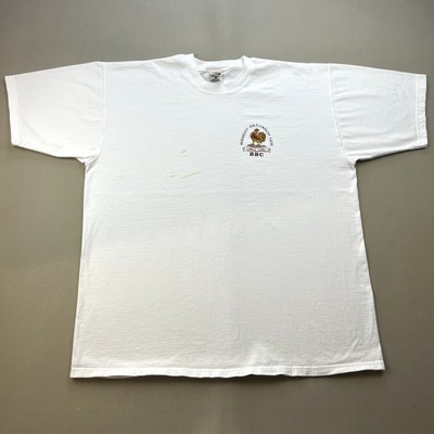 Vintage Breakfast Club T-Shirt Adult XL White Berkeley California City BBC 90s